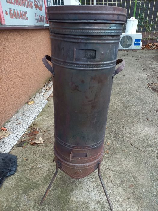 Печка на въглища и дърва