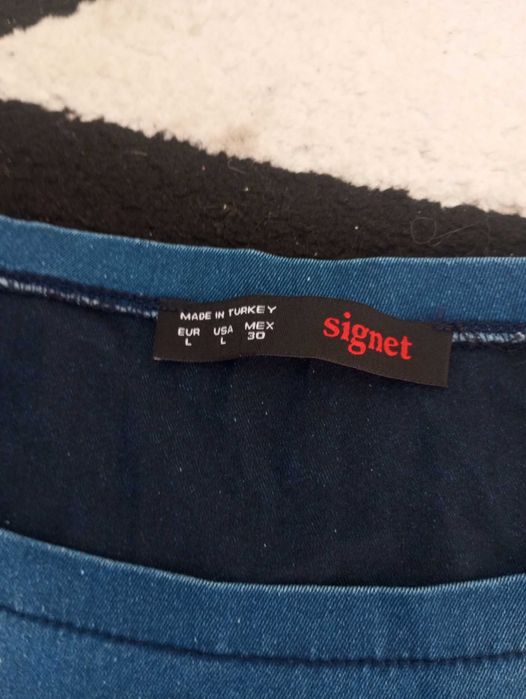 Дамска дънкова рокля.