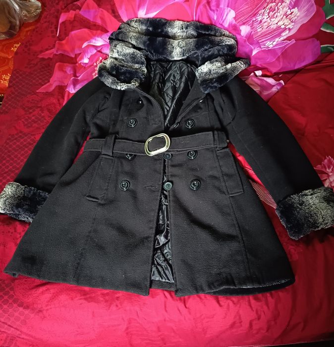 Palton iarnă negru