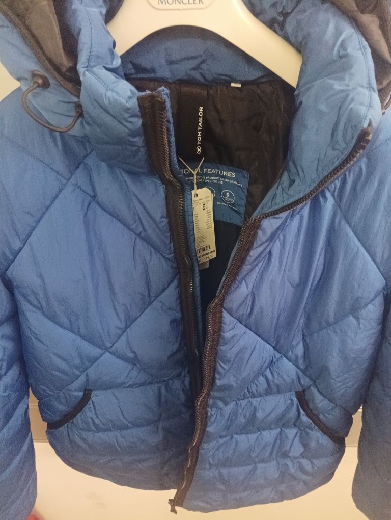 Водоустойчиво яке Tom Tailor XL , 2XL ново мъжко зимно с качулка