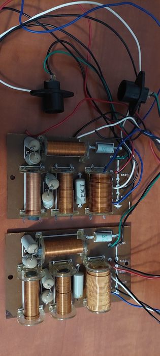 Filtre audio boxe 3 cai crossover made în Italy mixer difuzor