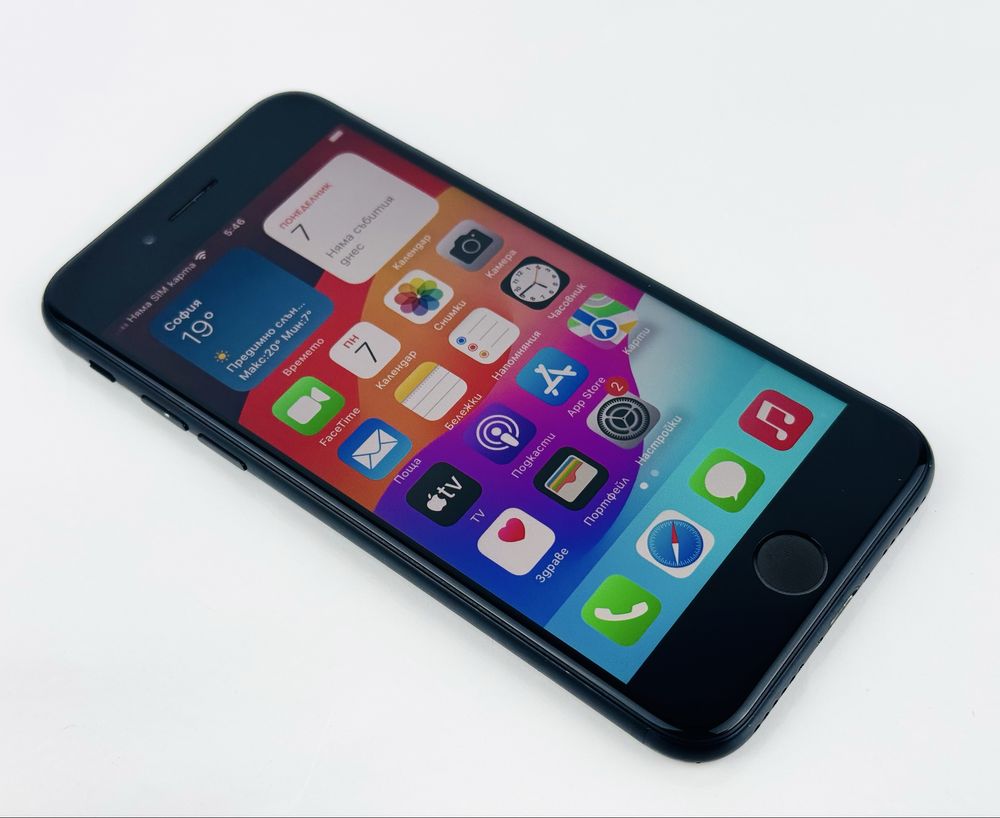 Apple iPhone SE 2020 64GB Black 97% Батерия! Гаранция!