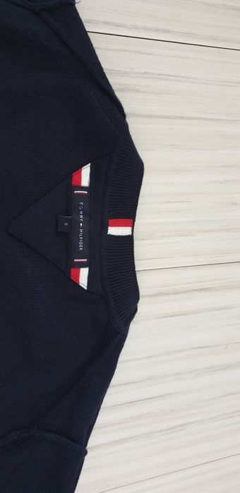 Tommy Hilfiger Cotton Knit Mens Size S ОРИГИНАЛ! Мъжки Памучен Пуловер