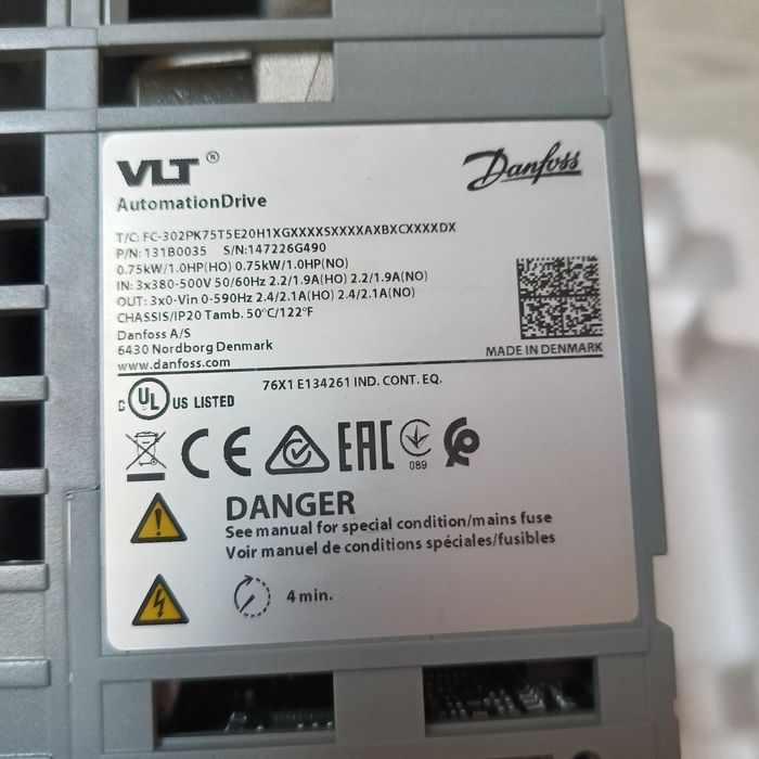 Convertizoare de frecventa  delta și danfoss NOI