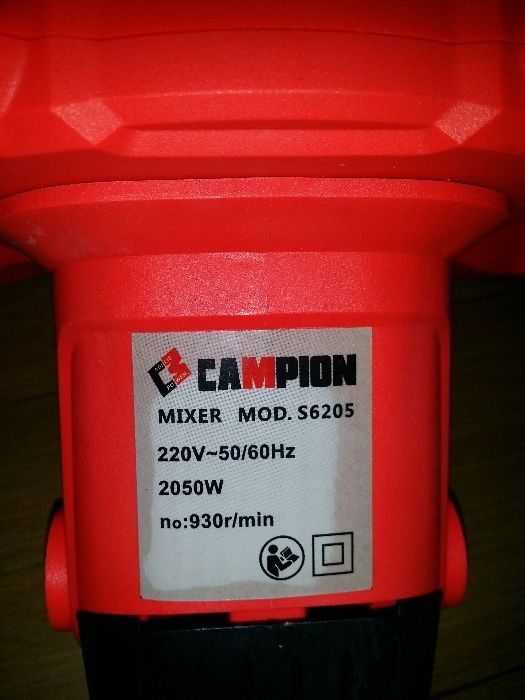 Mixer adezivi ș.a., Campion, 2050W, 930rpm, profesional cu variator