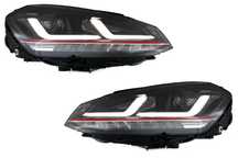 Faruri Osram Full LED compatibil cu VW Golf 7 VII (2012-2017) Rosu GTI