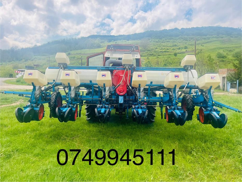 Semănătoare porumb pe discuri Monosem 6 rânduri fixa