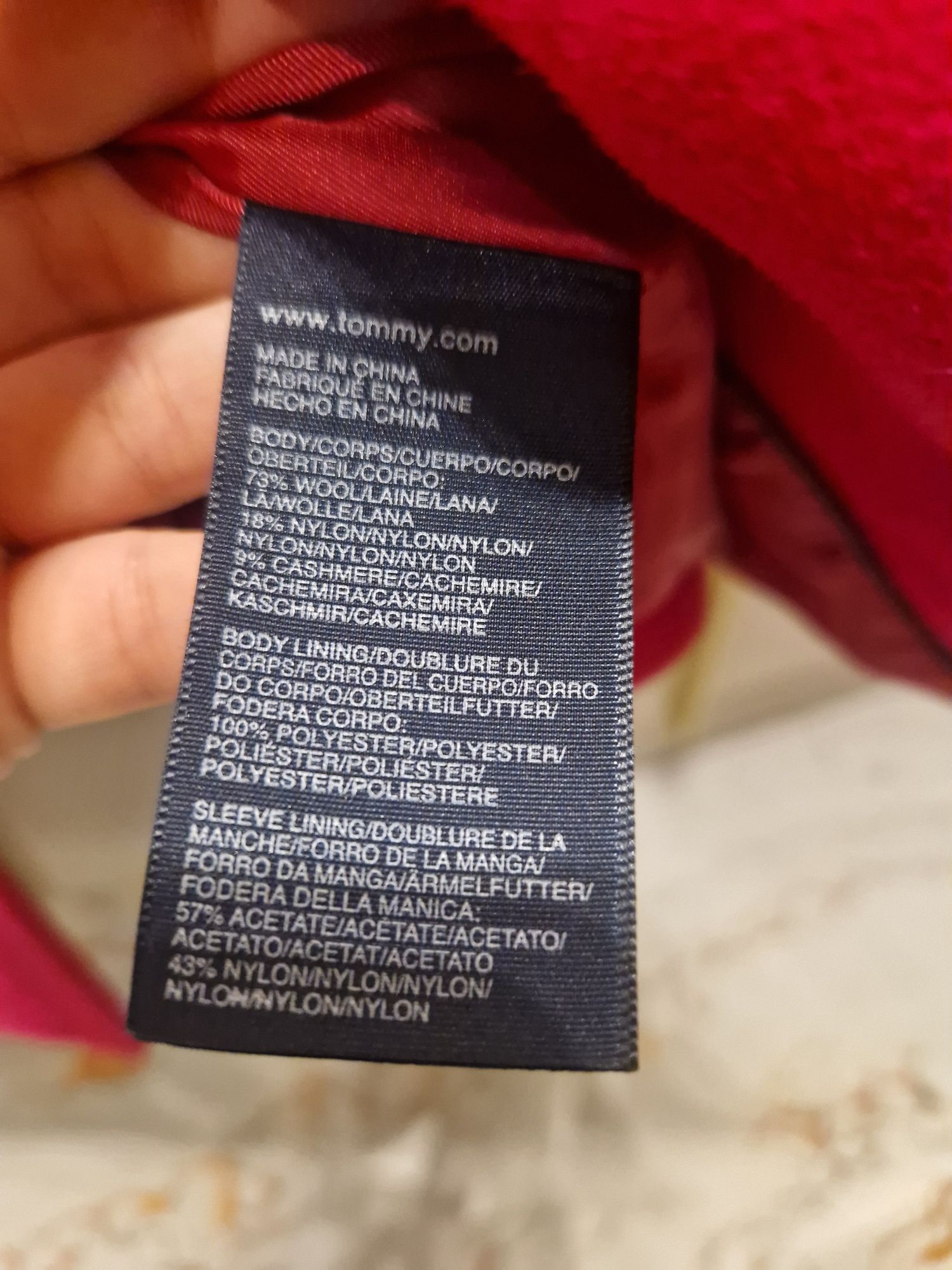 Късо палто Tommy Hilfiger