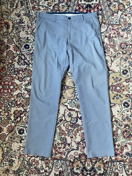 Мужские Брюки Светло Синий цвет