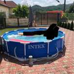 Picina intex de curte 3,7 m diametru