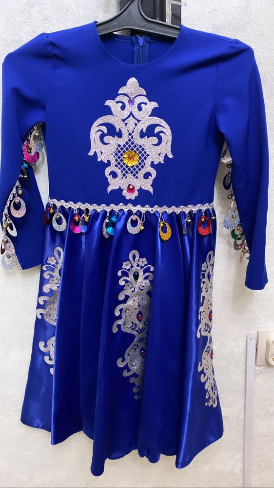 Платья для девочек, 4-5-6-7 лет. Казахский платья, уйгурский