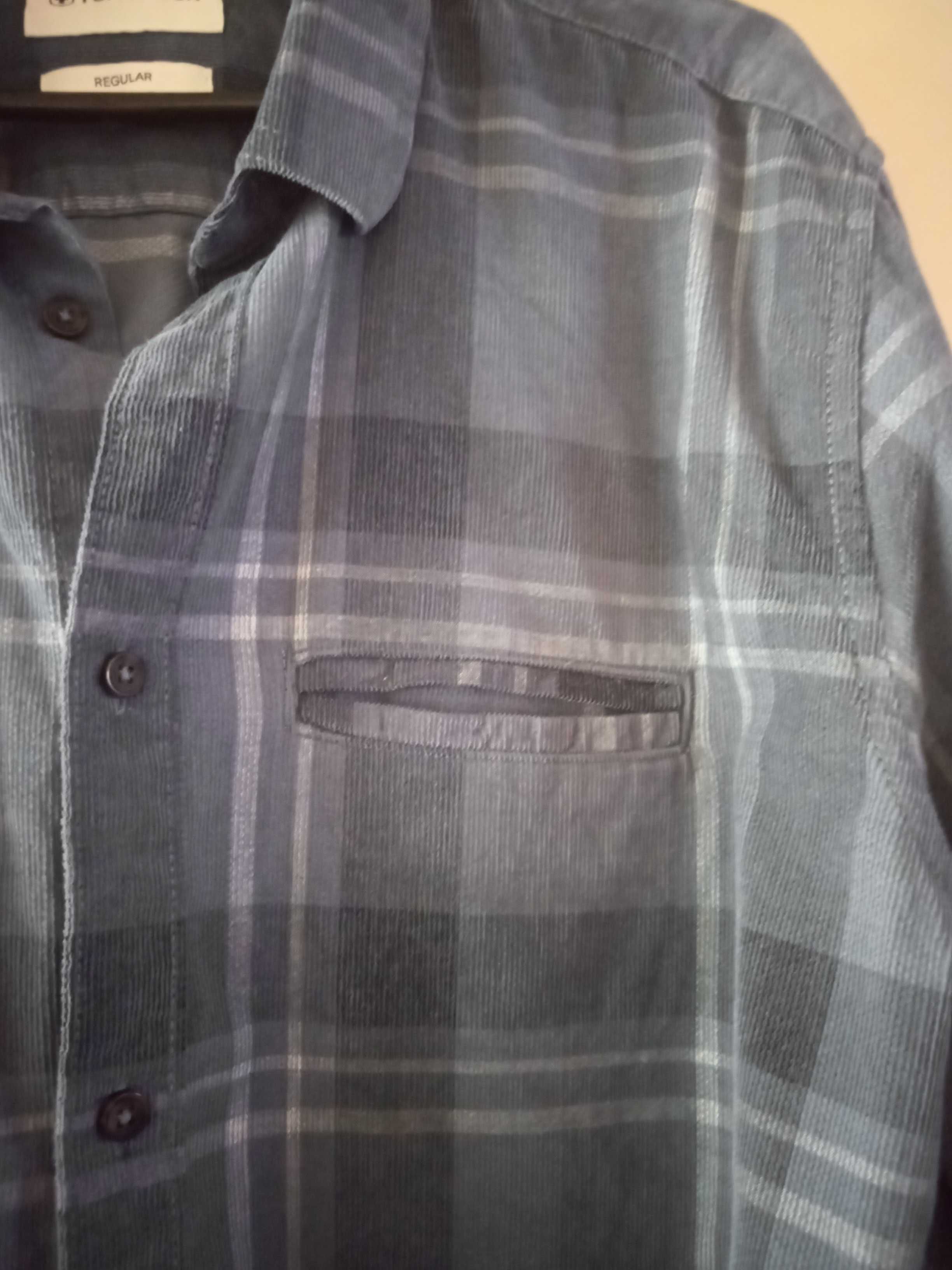 Camasa Tom Tailor originala,  marime L, croi Regular Fit, 100 RON