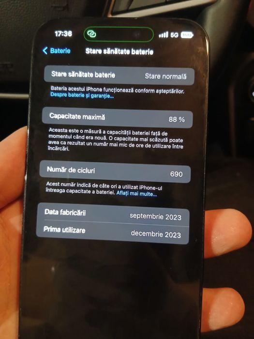 Vand iphone 15 plus 128gb