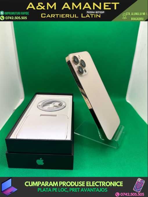 iPhone 13 Pro Max Fullbox 128 GB 89% Sanatate Baterie ( A&M AMANET )