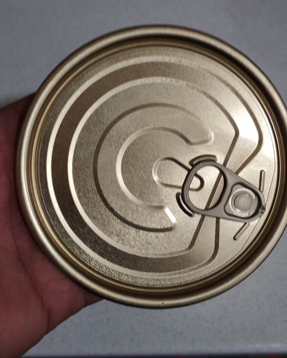Жестянная банка с крышка 8 353 гр 99 мм крышка опен Россия завод