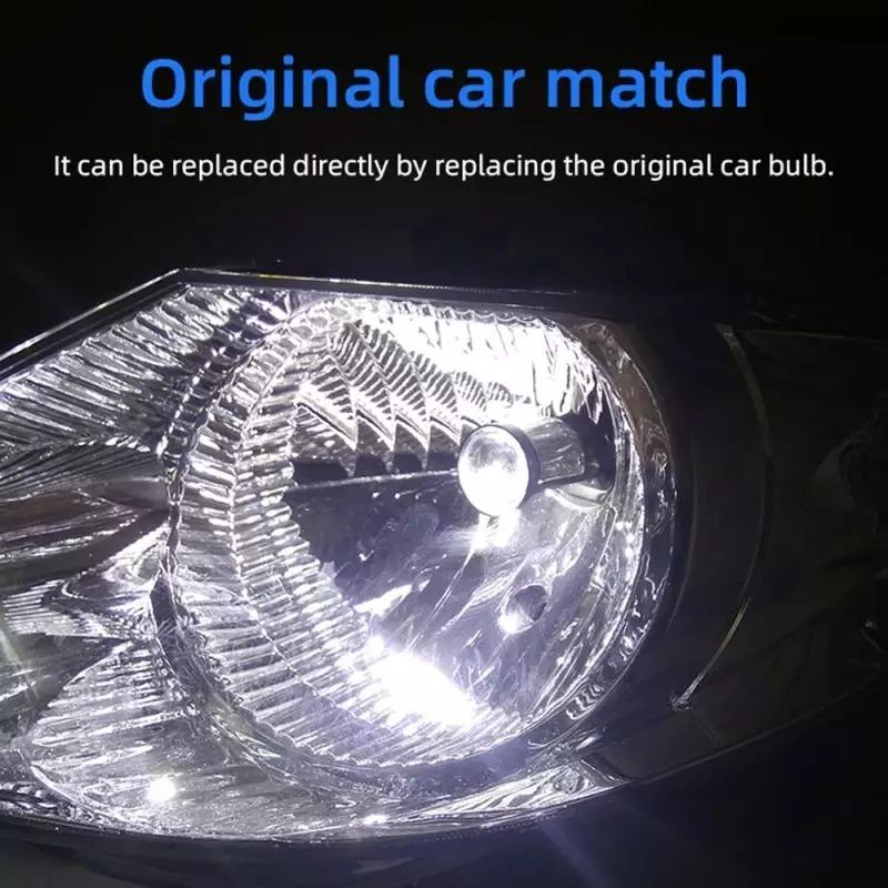 Kit Led H4 H7 H11 Cu Lupa  ( Bi-Led ) Canbus