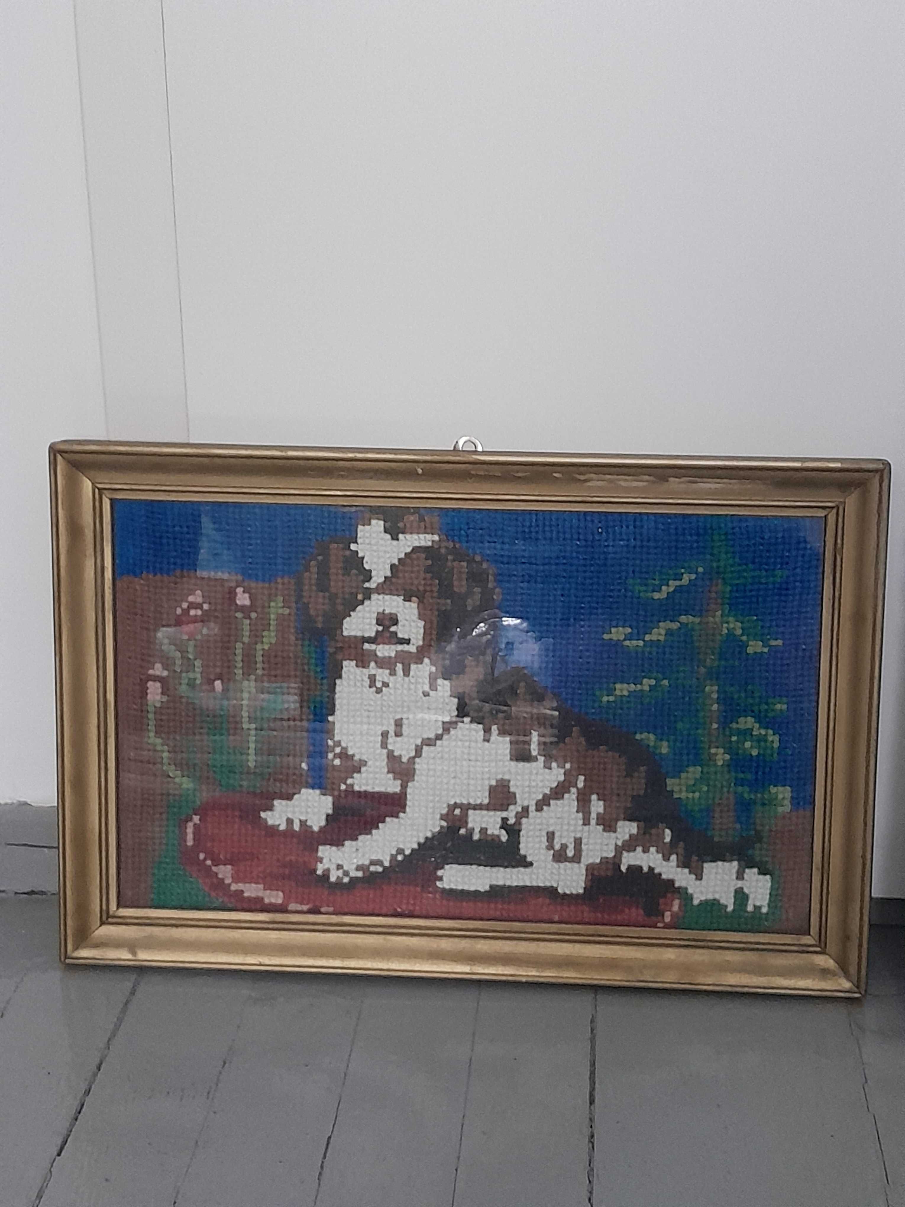 Картини ръчно шити в рамка