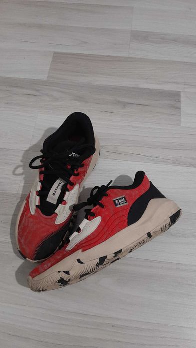 Ghete baschet Nba Chicago Bulls Fast rosu, marimea 39