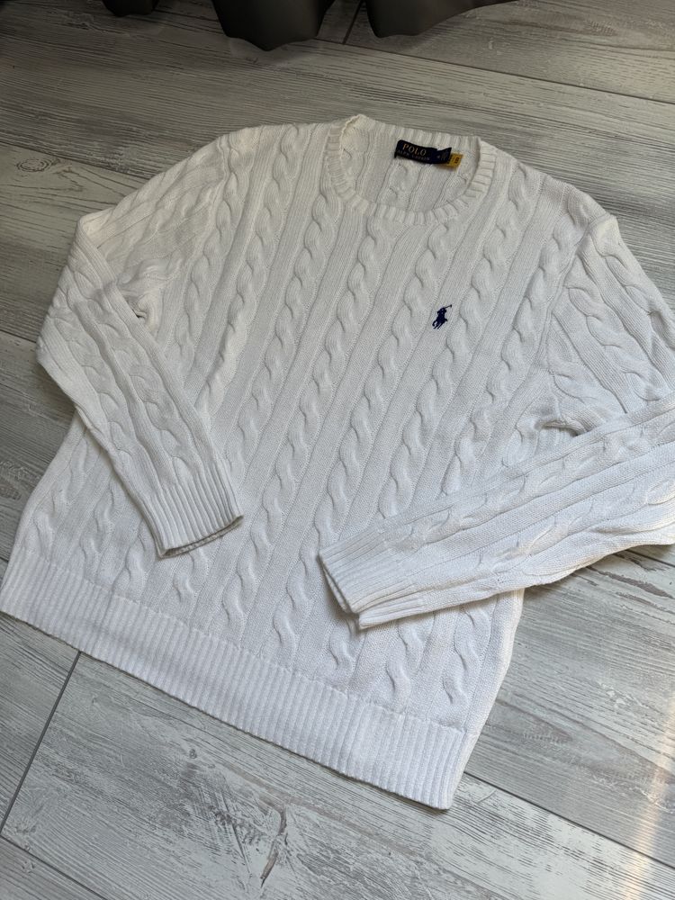 Мъжко! Чисто нов оригинален мек памучен пуловер Polo Ralph Lauren