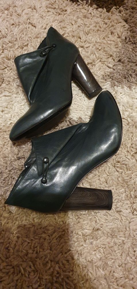 Botine / ghete piele 38 - 38.5