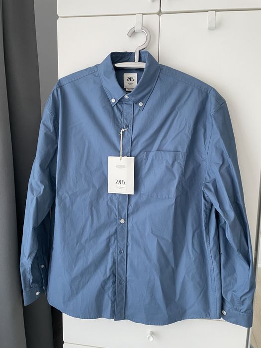 Camasa Barbati, Albastra, M, Zara, noua cu eticheta