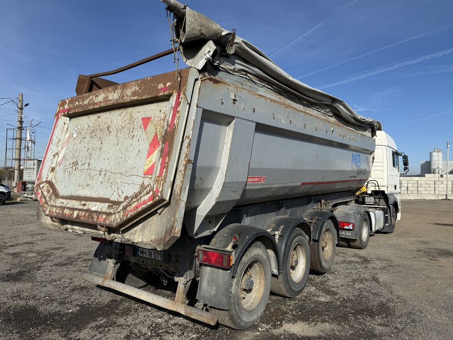 Semiremorca basculanta LANGENDORF, 26 mc, 2007, hardox