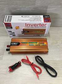 ***ПРОМОЦИЯ*** Инвертор 12V/24V-220V, 2000W