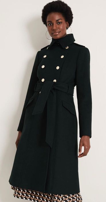 Вълнено палто Damsel Elletra Military