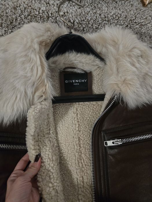 Зимно кожено яке естествена телешка кожа