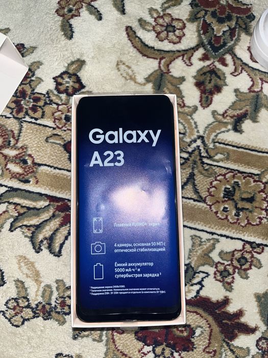 Galaxy A23 6 ай ұсталды