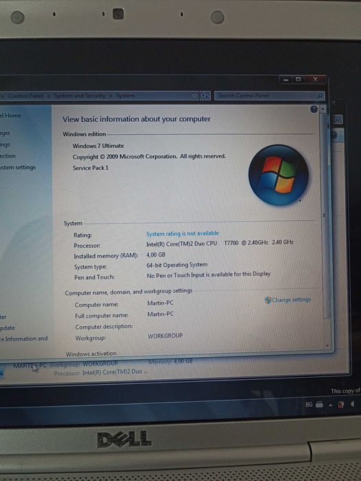 лаптоп DELL Inspiron 1525