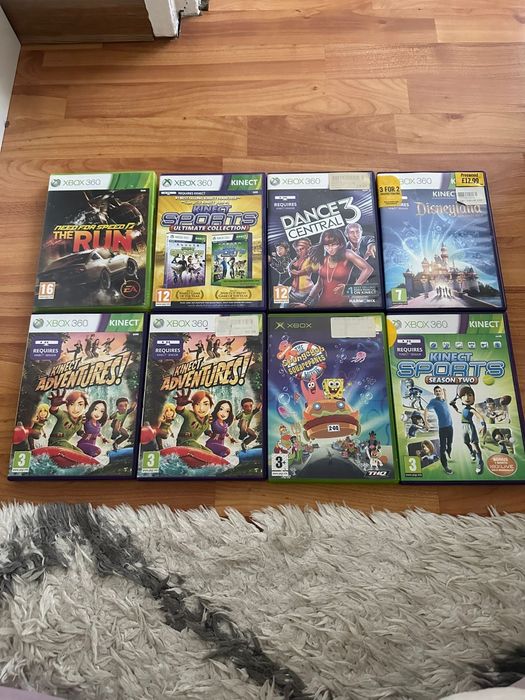 Xbox360+ kinect+jocuri