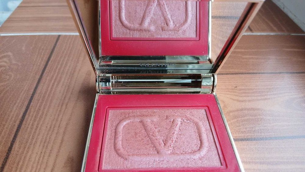Pudra fard si obraz Valentino Eye2Cheek Dual use blush and shadow