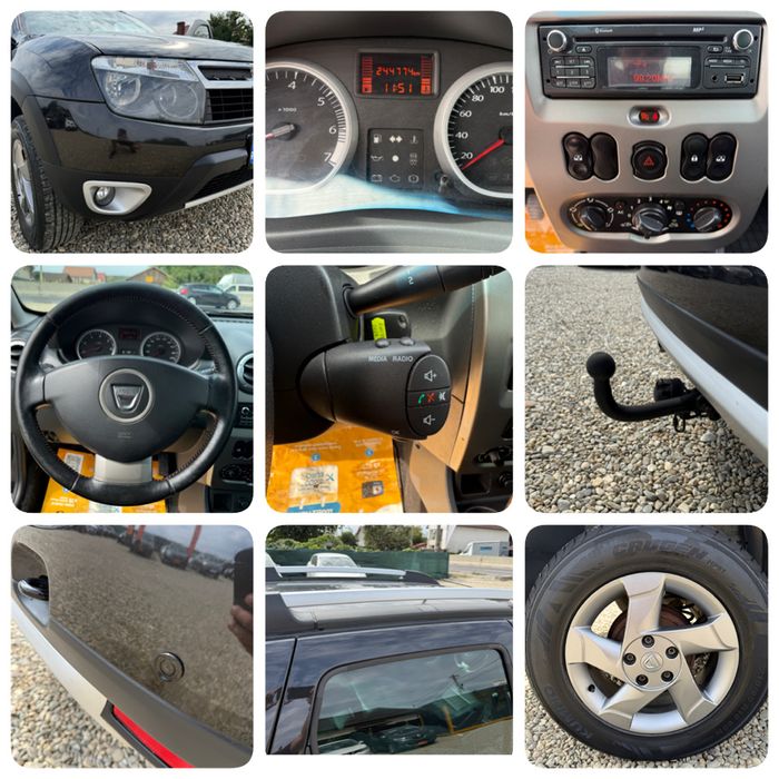 DACIA DUSTER 1.5 DCi 90 CP 2013 Euro 5 Piele AC Jante Carlig PDC