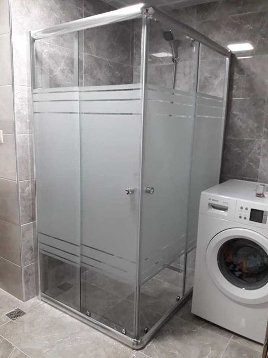 Стеклянная Душевая кабина. Dushavoy kabina. Купе двери Душ кабины