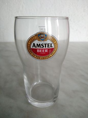 Комплект от 6 броя чаши на Amstel 250 ml / чисто нови за ценители
