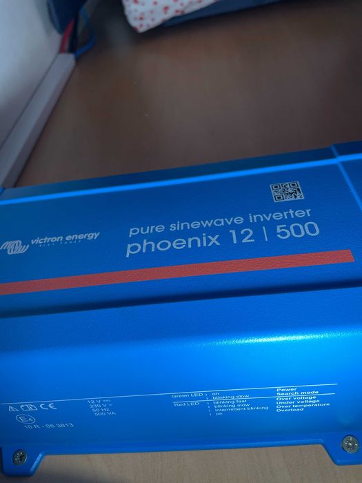Invertor 12V 500W Victron Energy Phoenix 12/500 VE.Direct Schuko