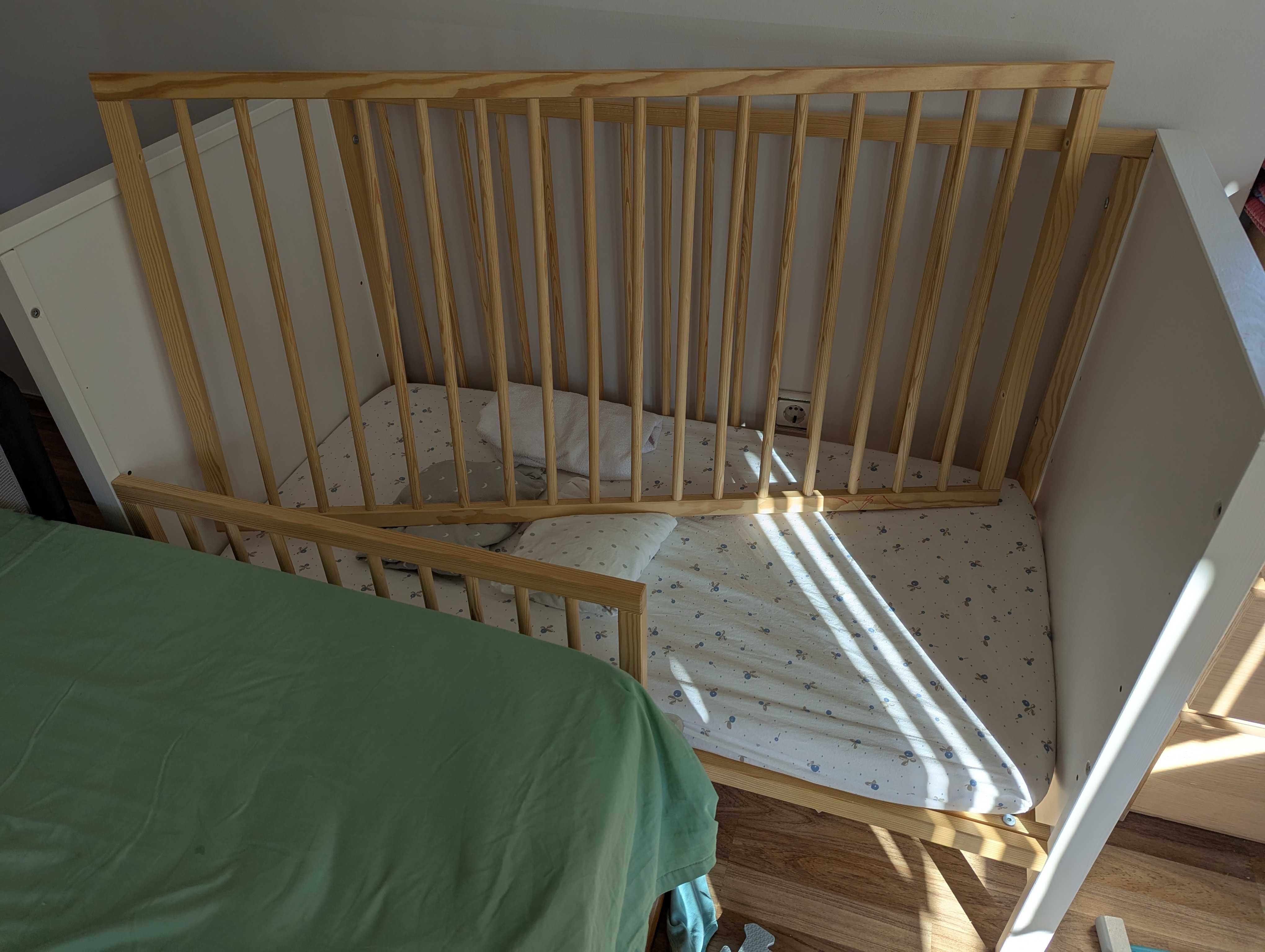 Бебешко легло Kinderkraft Mia с матрак