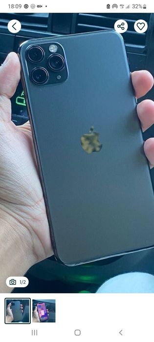 Iphone 11 pro max 256 gb