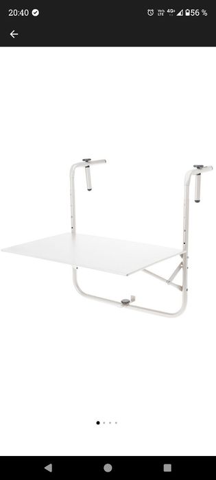 Masa de balcon, pliabila