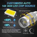 W21W T20 7440 LED 1400LM Canbus Лампи / Крушки MAXGTRS