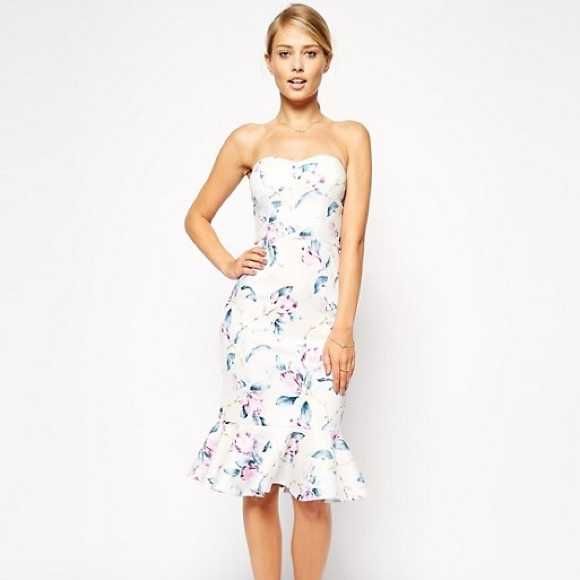 Рокли Asos - цветя и плодове - UK6