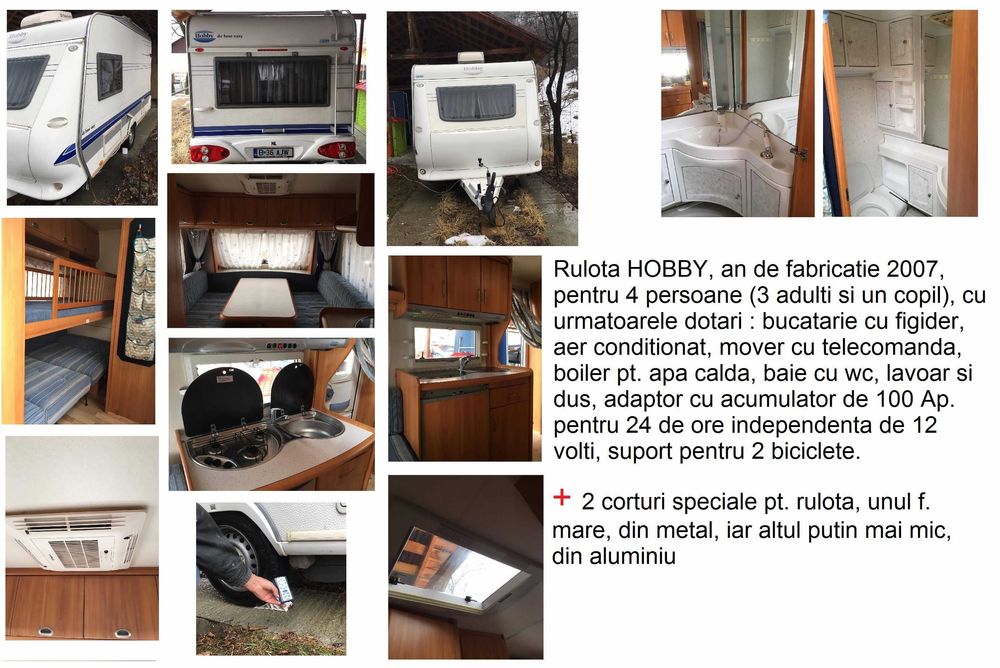 Rulota Hobby  4-5 locuri 2007