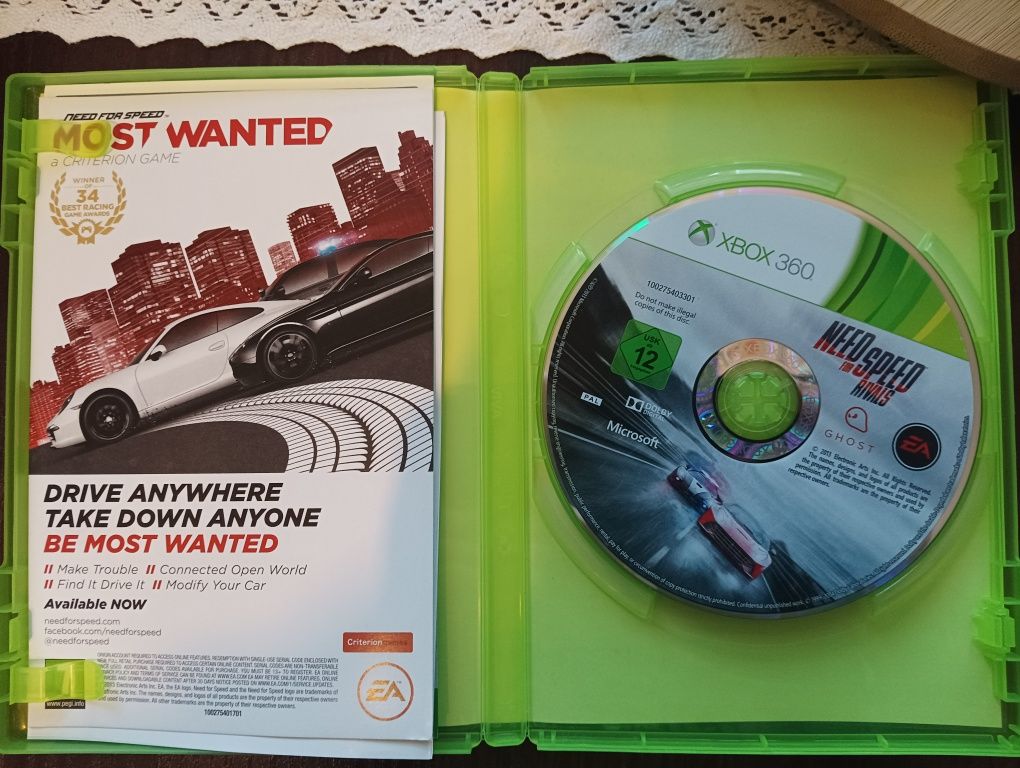 Игра за xbox 360 Need for speed rivals