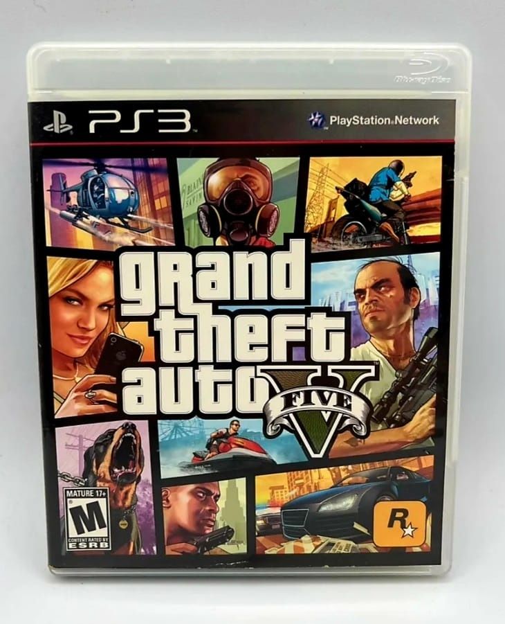 GTA 5 full+harta Ps3 / PlayStation 3