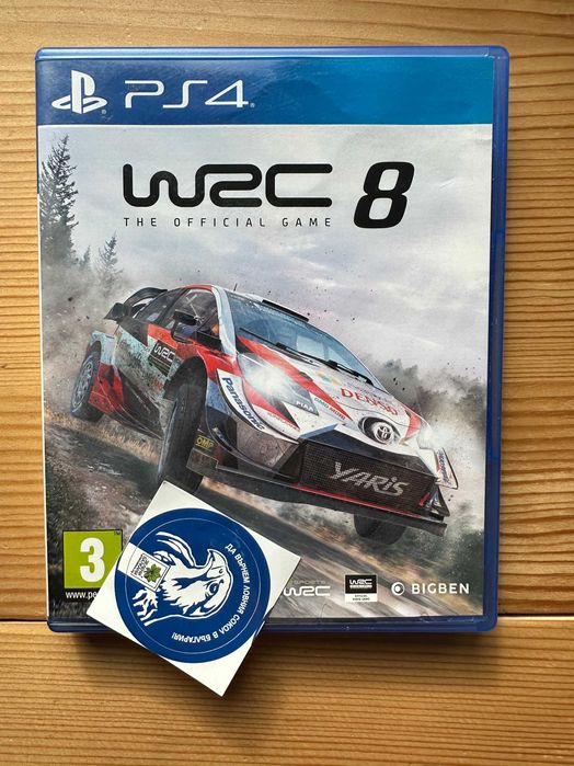 FIA WRC World Rally Championship 8 PlayStation 4 PS4 PS5 PlayStation 5