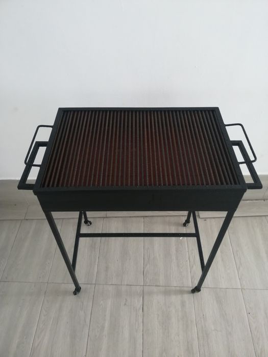 Grătar de Gradina tradițional prelucrat  manual 50×70×90