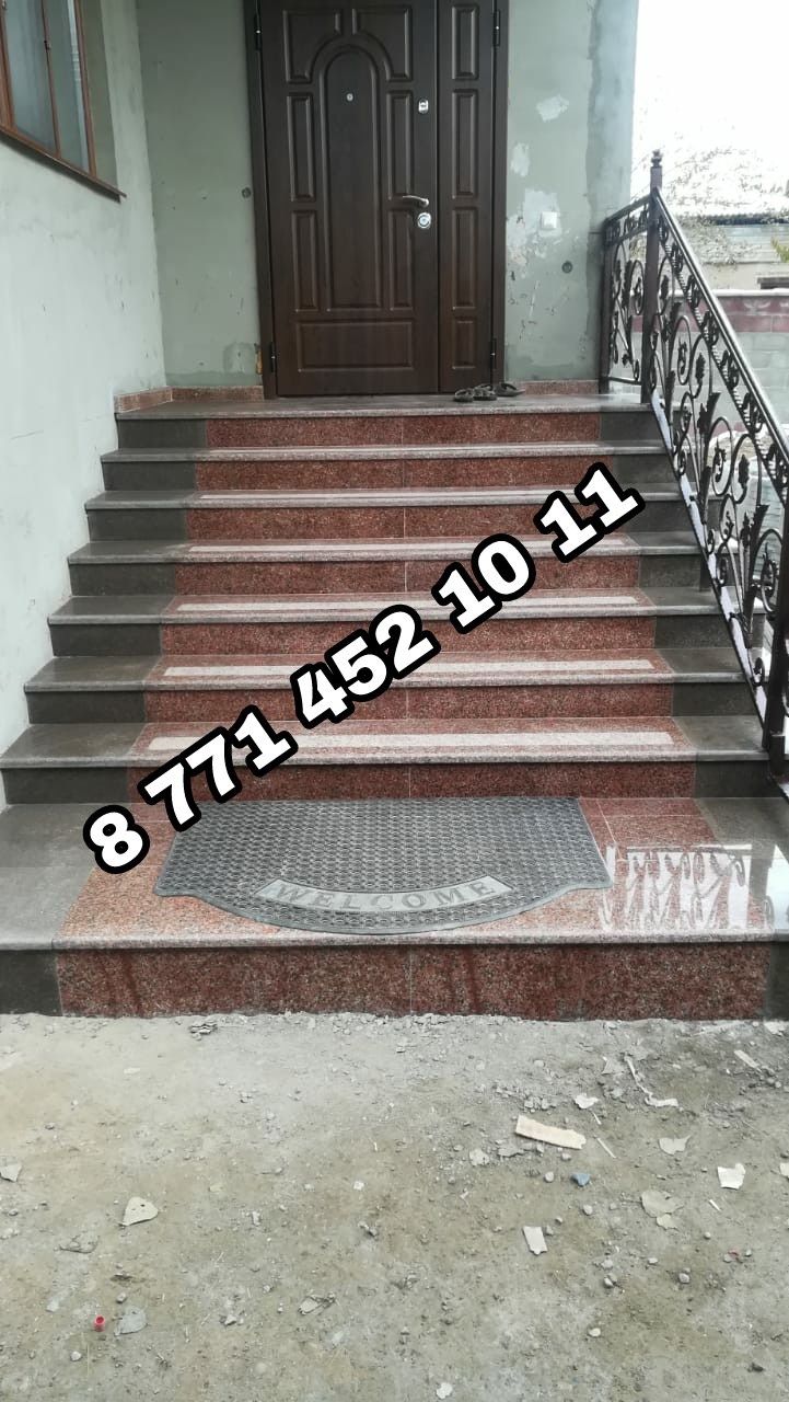 Гранит,Мрамор,Травертин,Лестницы,Балясины