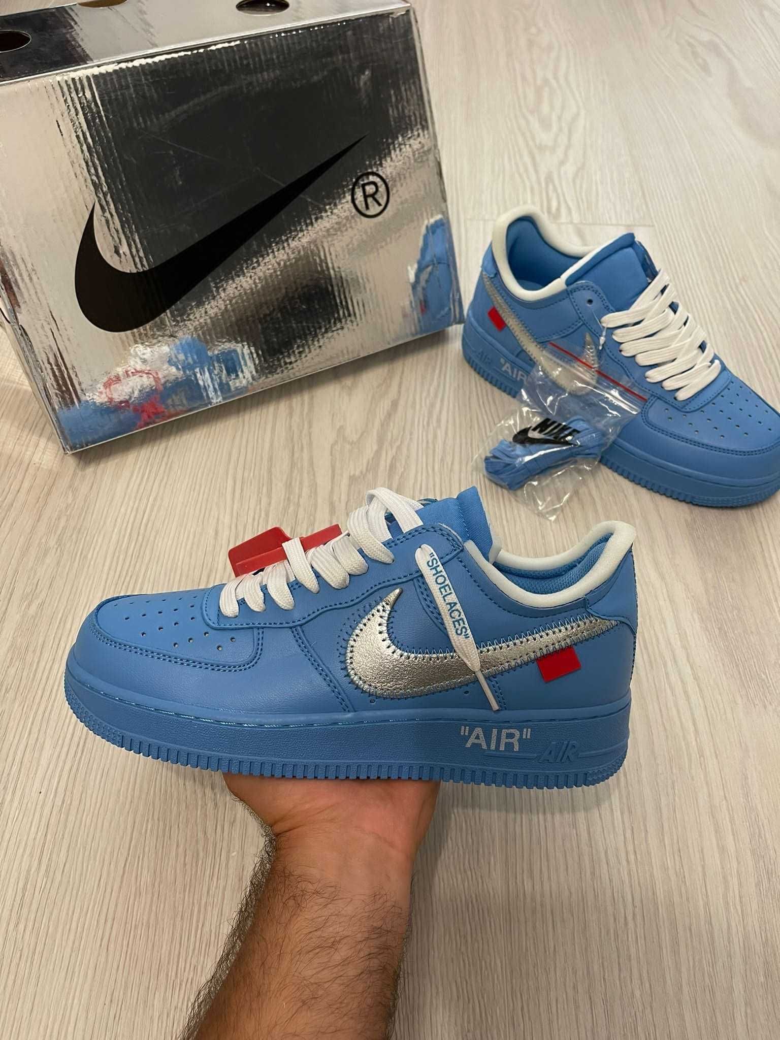 Adidasi Nike Air Force 1 x Off White | Noi cu cutie