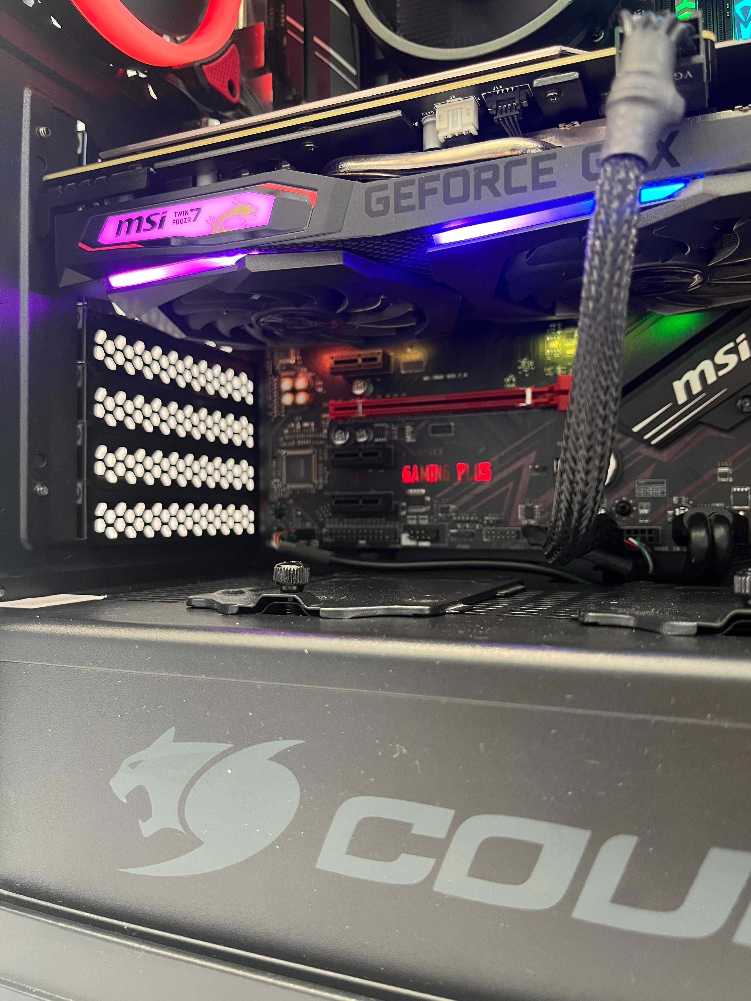 Геймърски компютър AMD Ryzen 5 3600, GTX 1660 Ti 6GB, 16GB ram